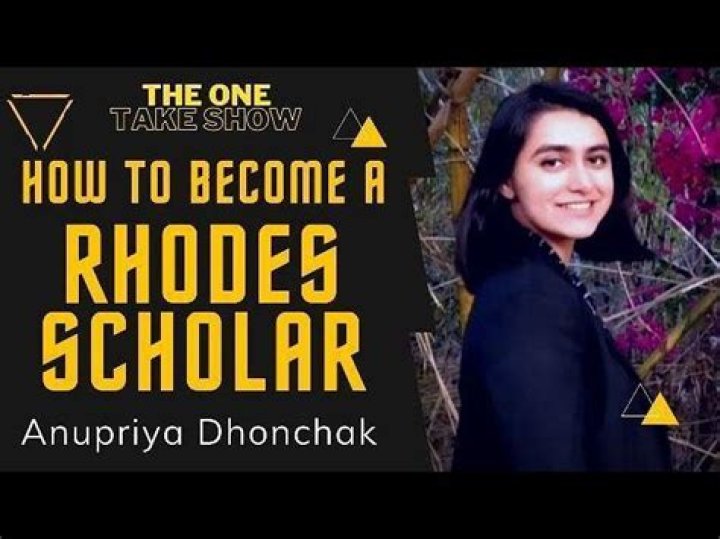 How to become a rhodes scholar